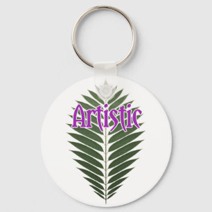 Aluminum Circle, 2" Key Ring