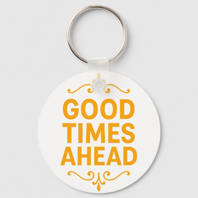 Aluminum Circle, 2" Key Ring (Front)