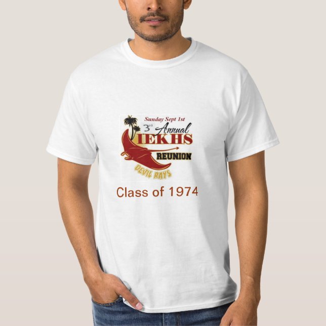 Alumni Reunion 2013 Class of 1974 T-Shirt (Front)