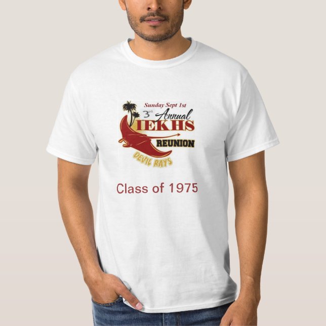 Alumni Reunion 2013 Class of 1975 T-Shirt (Front)