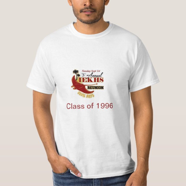 Alumni Reunion 2013 Class of 1996 T Shirt (Front)