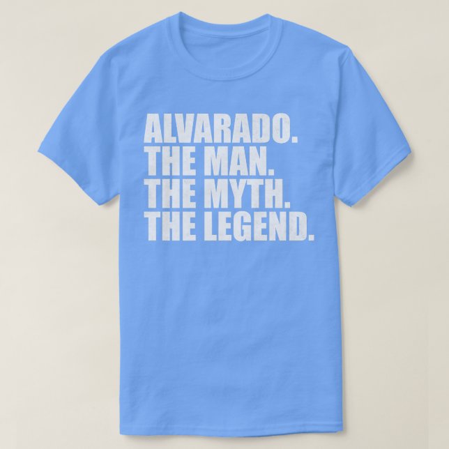 AlvaradoAlvarado Family name Alvarado last Name Al T-Shirt (Design Front)
