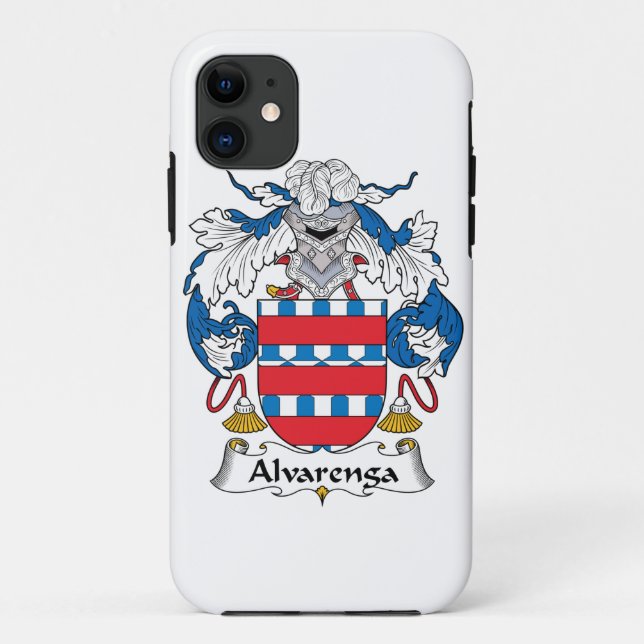 Alvarenga Family Crest Case-Mate iPhone Case (Back)