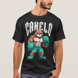 Alvarez Mexicano Boxing Bear Mexican Pride Patriot T-Shirt