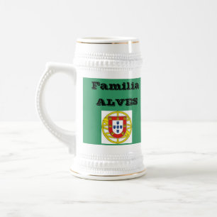 Alves* Family (Portugal) Beer Stein