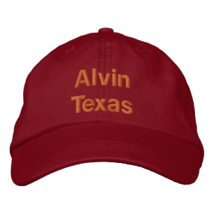 Alvin Texas Embroidered Hat