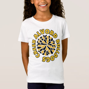 Alvord Bulldogs Cheer Tee