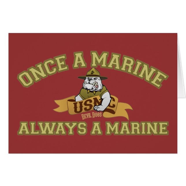 Always A Marine (Front Horizontal)