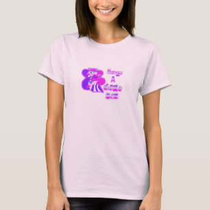 Always a queen bee hot pink button T-Shirt