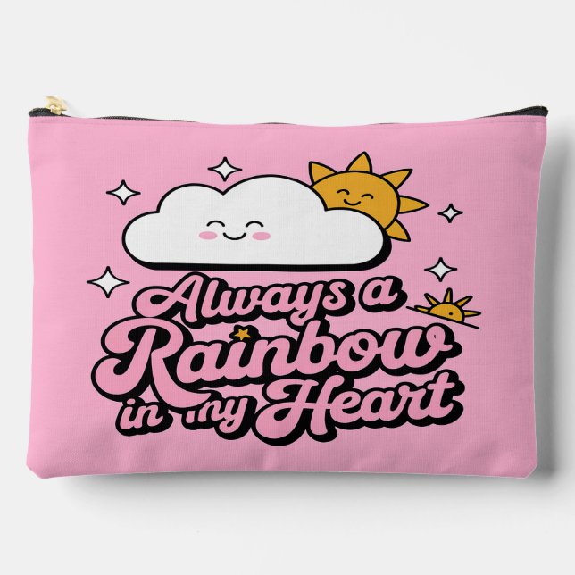 Always a rainbow Print Cut Sew Bag (Front)