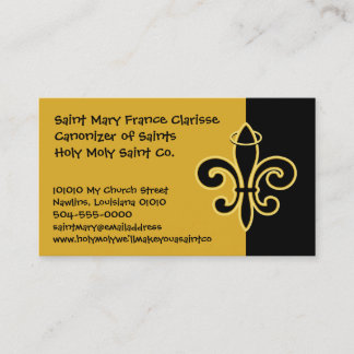 Always a SAINT Business Card