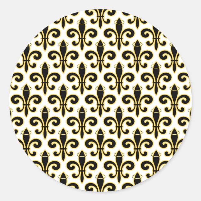 Always a SAINT Classic Round Sticker (Front)