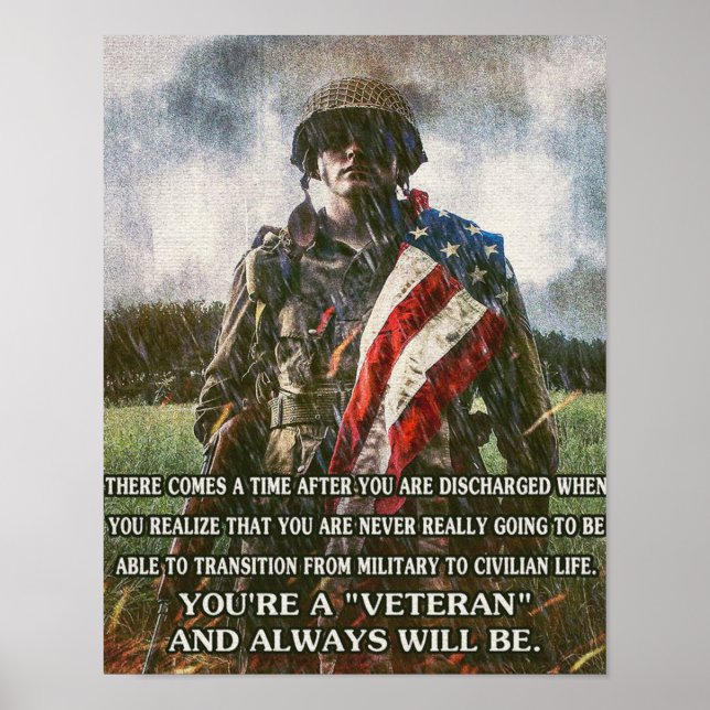 Always A Veteran Poster (Front)
