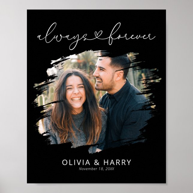 Always And Forever Couple Photo  Poster (Front)