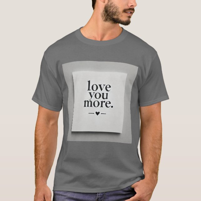 Always and Forever Love Mens Tshirt (Front)