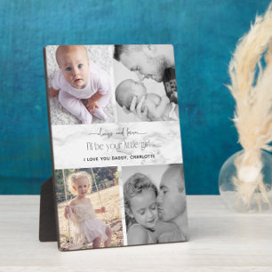 Always and Forever Your Little Girl Photo Collage Plaque