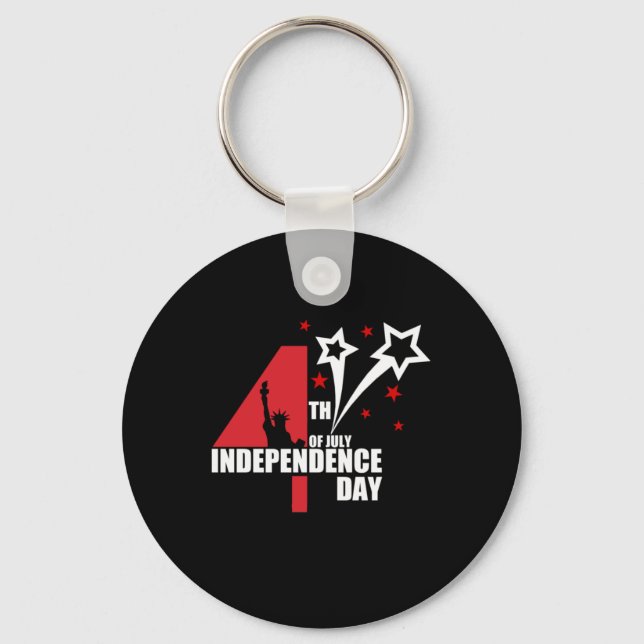 Always Be There July 4th Key Ring (Front)