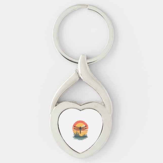 Always Be Yourself Unless You Can Be A Dragonfly Key Ring (Front)