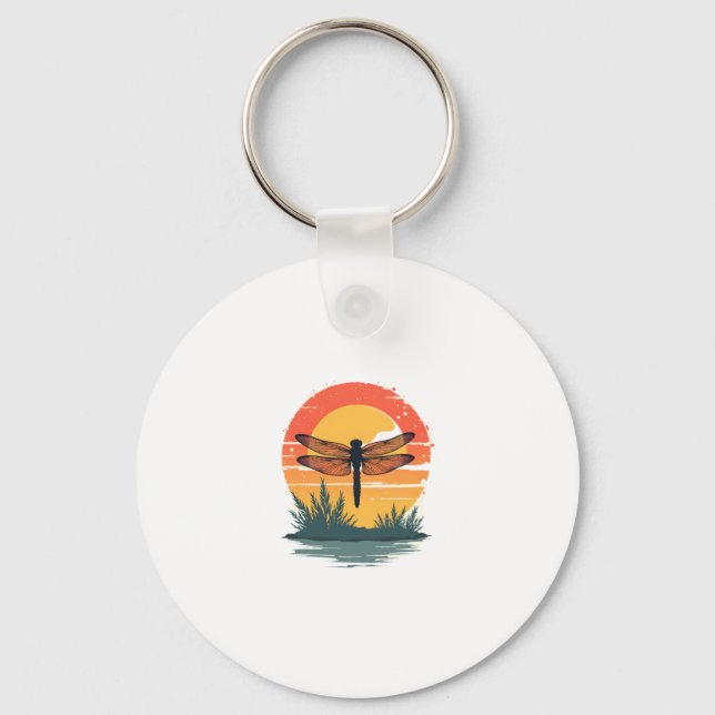 Always Be Yourself Unless You Can Be A Dragonfly Key Ring (Front)