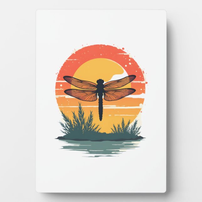 Always Be Yourself Unless You Can Be A Dragonfly Plaque (Front)