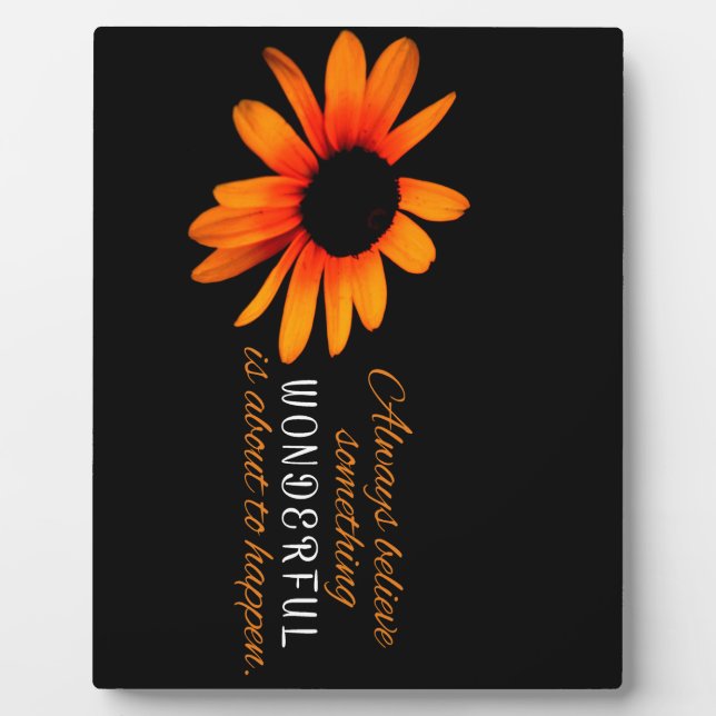 Always Believe Plaque (Front)