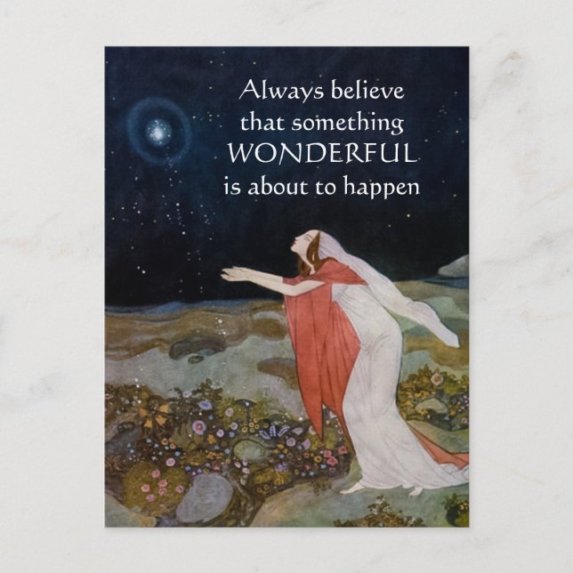 Always Believe Postcard (Front)