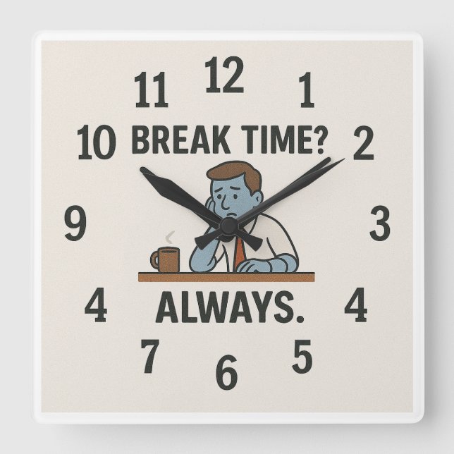 Always Break Time Clock (Front)