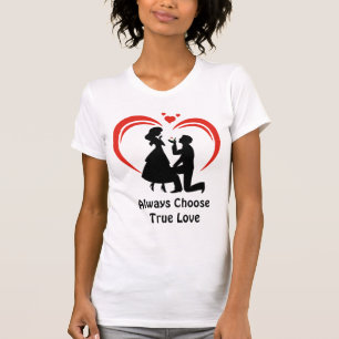 Always Choose True Love – Freefit Naturally Women’ T-Shirt