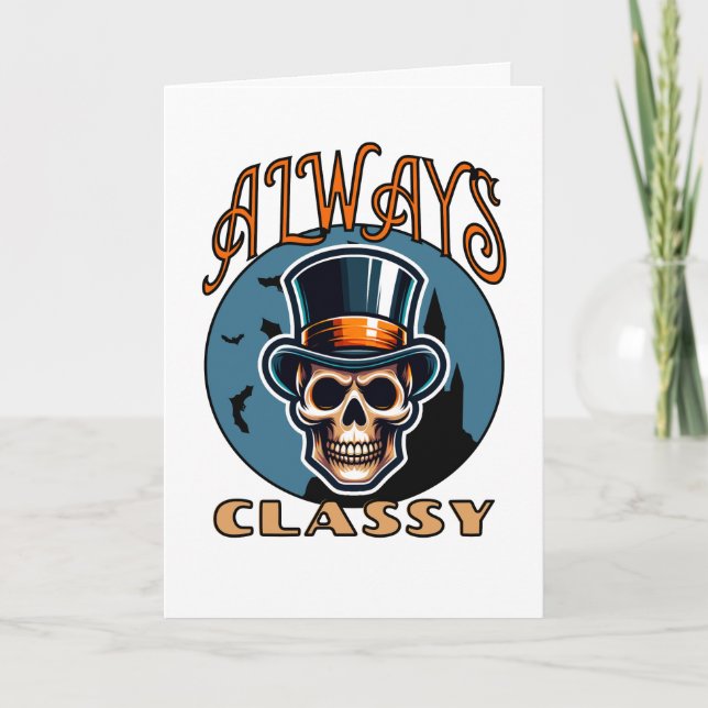 Always Classy Thank You Card (Front)