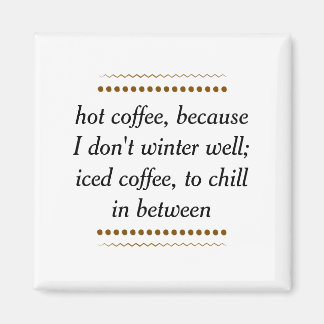 Always Coffee Magnet