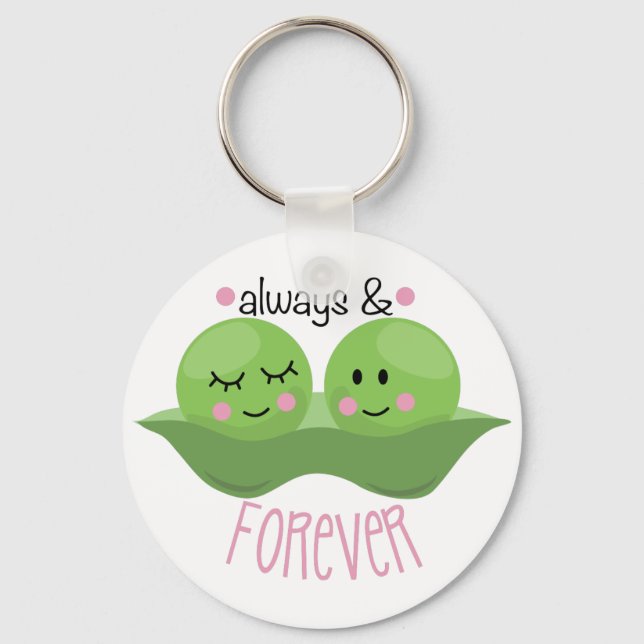 Always & Forever Key Ring (Front)
