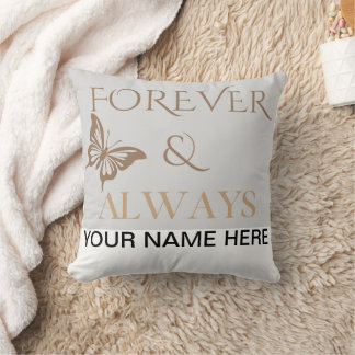 Always & Forever Personalized Cushion