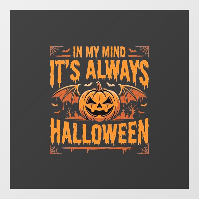 Always Halloween Pumpkin Bat Vector Design_1 (Sheet)