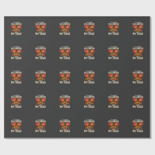 Always Halloween Pumpkin Witch Design_1 Wrapping Paper
