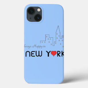 Always Happy in New York iPhone 13 Case