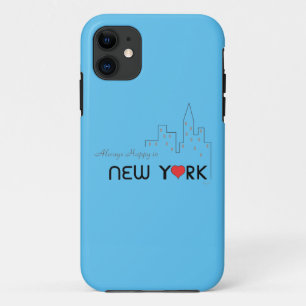 Always Happy in New York Case-Mate iPhone Case