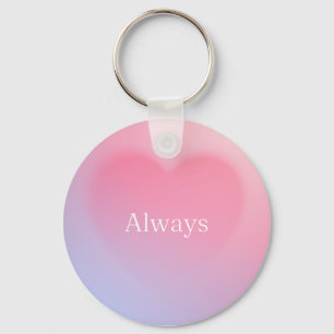 Always heart key ring