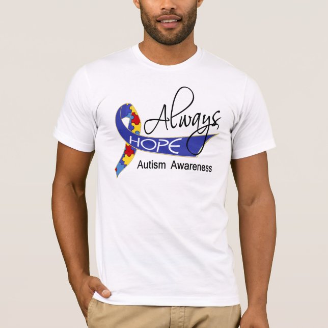 Always Hope Autism T-Shirt (Front)