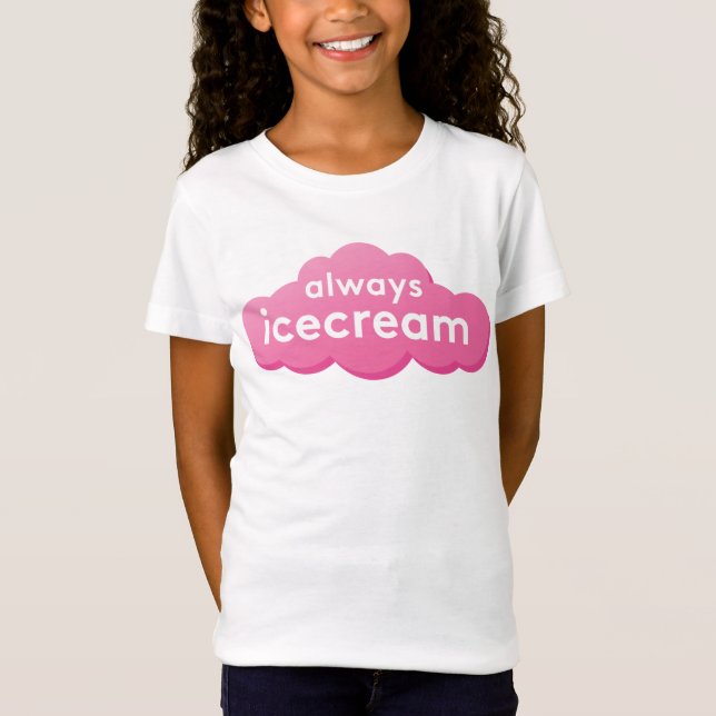 Always Icecream Logo Shirt (Front)
