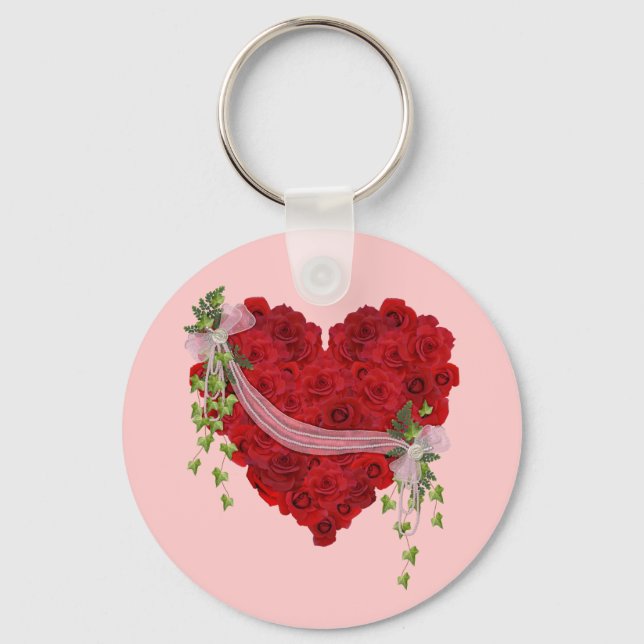 Always in My Heart Key Ring (Front)