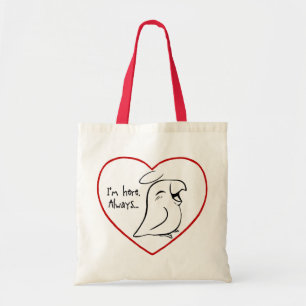 Always in my heart tote bag