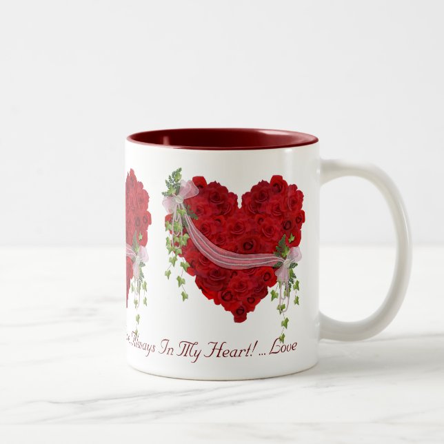 Always in My Heart Two-Tone Coffee Mug (Right)