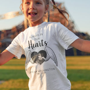 Always In Our Hearts   Photo Memorial T-Shirt
