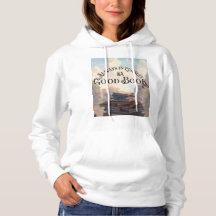 Always in pursuit of a good book, womens sweatshit