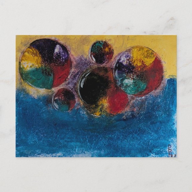 Always Keep Your Marbles Postcard (Front)