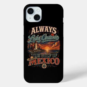 Always Lake Ontario and The Gulf of Mexico iPhone 15 Mini Case