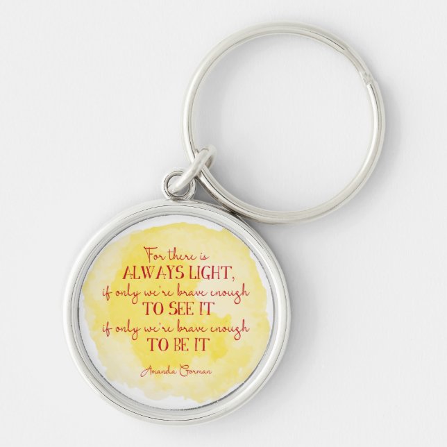 Always Light Keychain (Front)