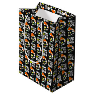 Always lit with rock medium gift bag