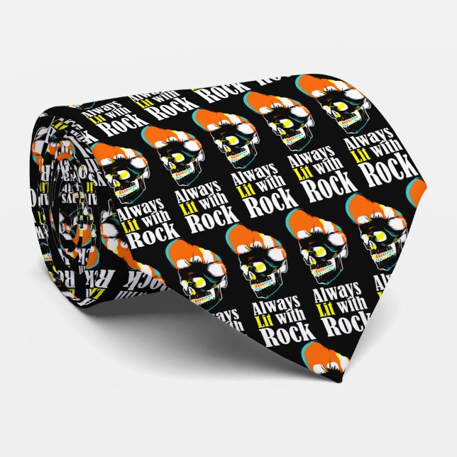 Always lit with rock tie (Rolled)