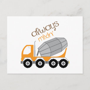 Always Mixin Postcard